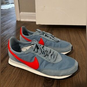 Men’s Nike Waffle Trainer 2 'Worn Blue Team Orange' Size: 7.5